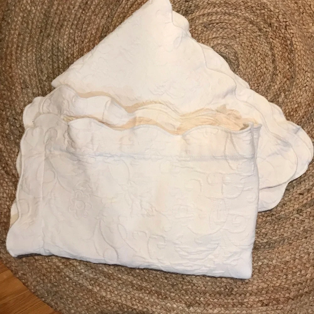 ▪️VINTAGE COLCHAS S DOMINGOS King Pillow Shams